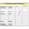 MEDIA REP STD S/PISTONES CAT C15 FP