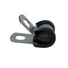ABRAZADERA DE ACERO GALVANIZADO C/CUBIERTA PVC 1/4"